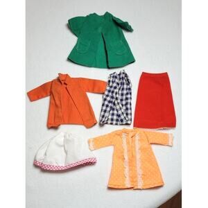Vtg 60s 70s Handmade Fashion Doll Clothes Lot Sindy Tammi Miss Suzette Darci